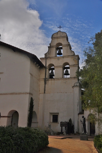 Mission San Juan Batista bell tower